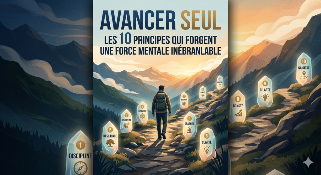 Avancer seul : les 10 principes qui forgent une force mentale inébranlable